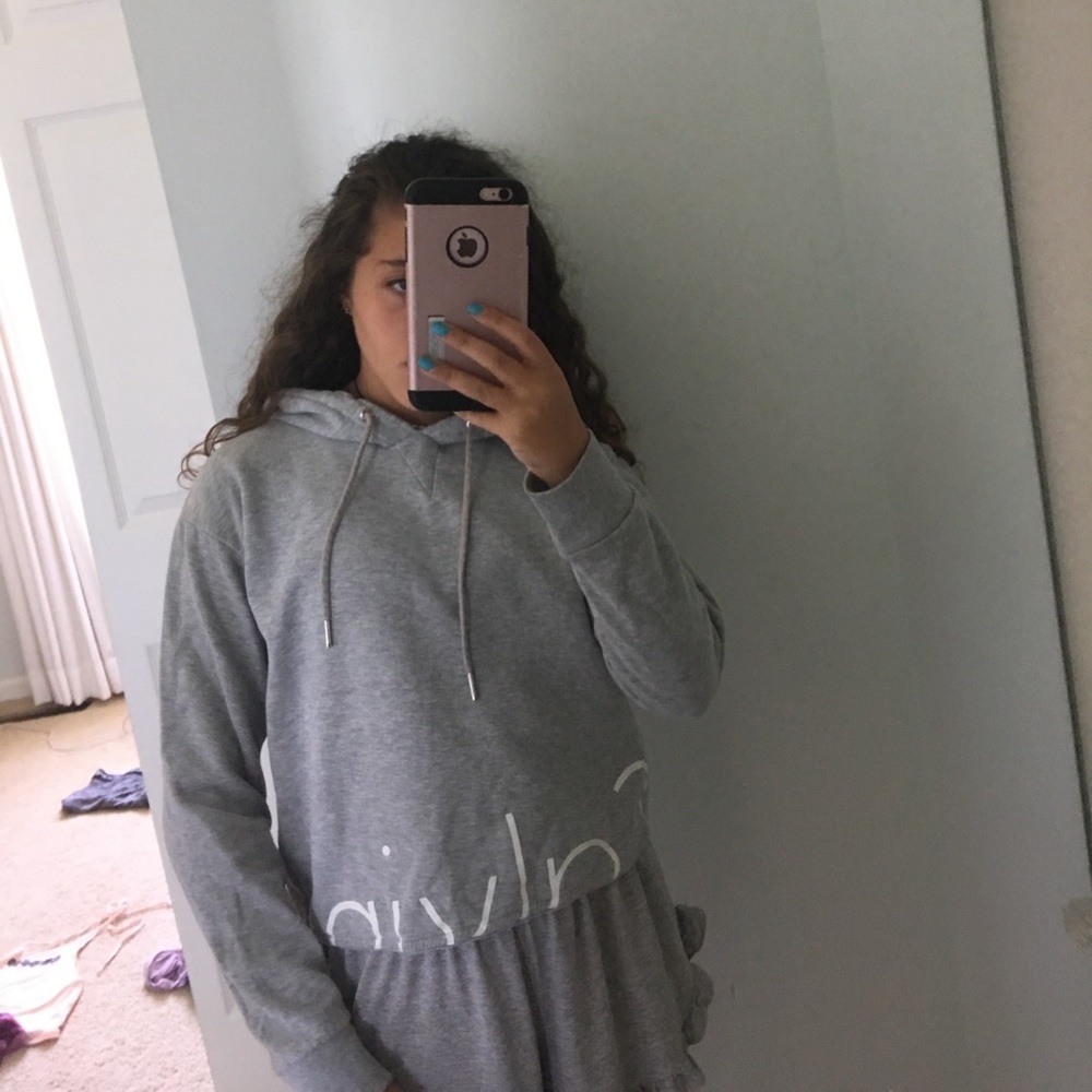 Calvin Klein cropped hoodie